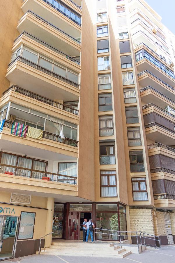 Apartamento 'El Balcon De La Malagueta' Málaga Esterno foto